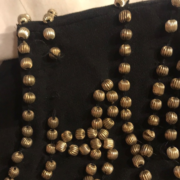 ANTIK BATIK beaded studded top NWT $326 sz M 4 - Picture 5 of 5